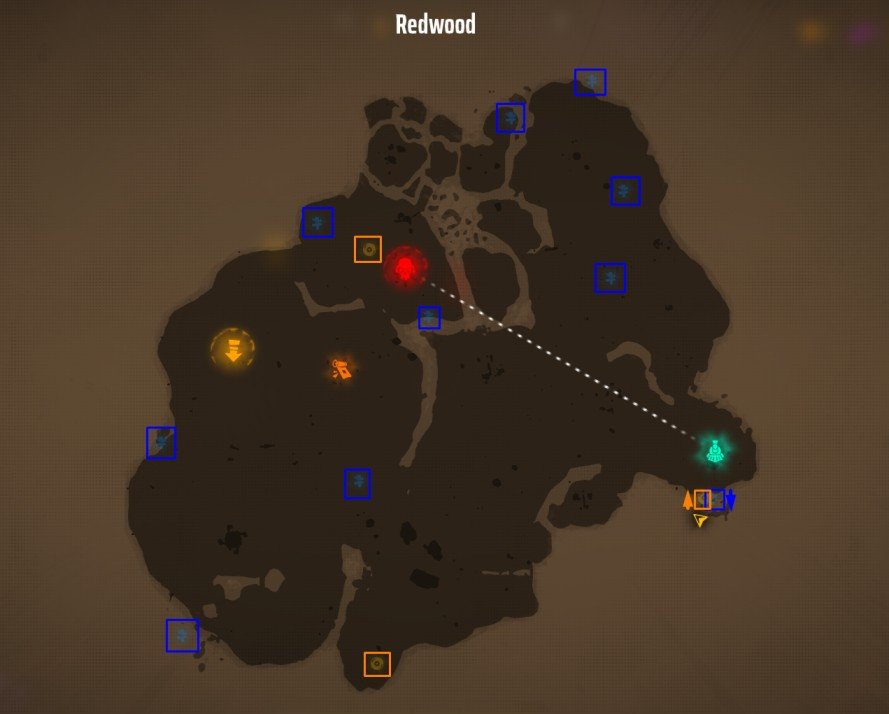 Redwood Graves & Discs Locations