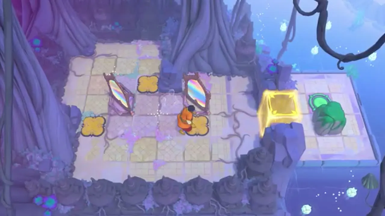 Order of the Sinking Star Heroes, Duplicated puzzle 10 split-level mirrors three plates