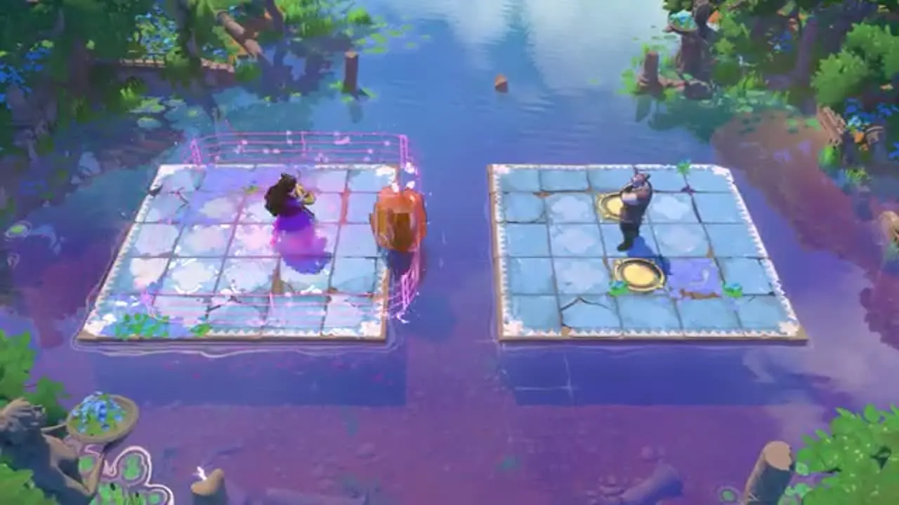Order of the Sinking Star Heroes, Duplicated puzzle 11 rafts pink cage