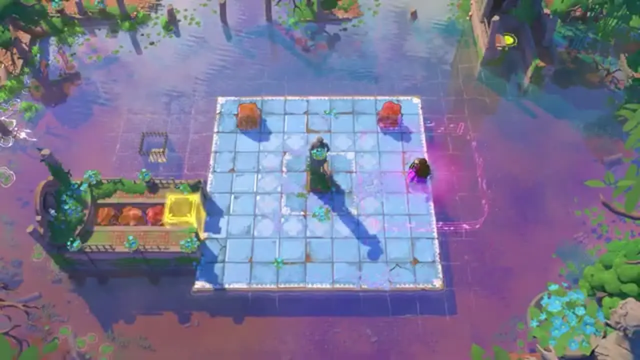 Order of the Sinking Star Heroes, Duplicated puzzle 15 final raft statue gold cube