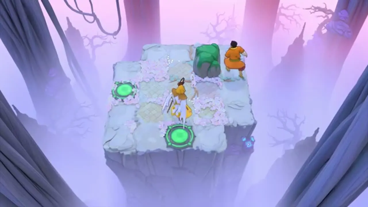 Order of the Sinking Star Heroes, Duplicated puzzle 3 green jade block intro