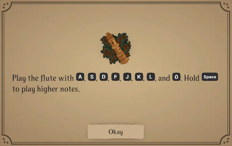 Ochrebark flute in Songs of Glimmerwick