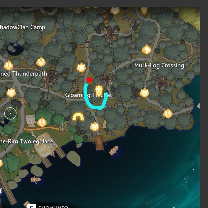 ShadowClan Sun Spots Locations