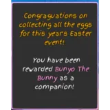 Bunyo The Bunny GPO accessories