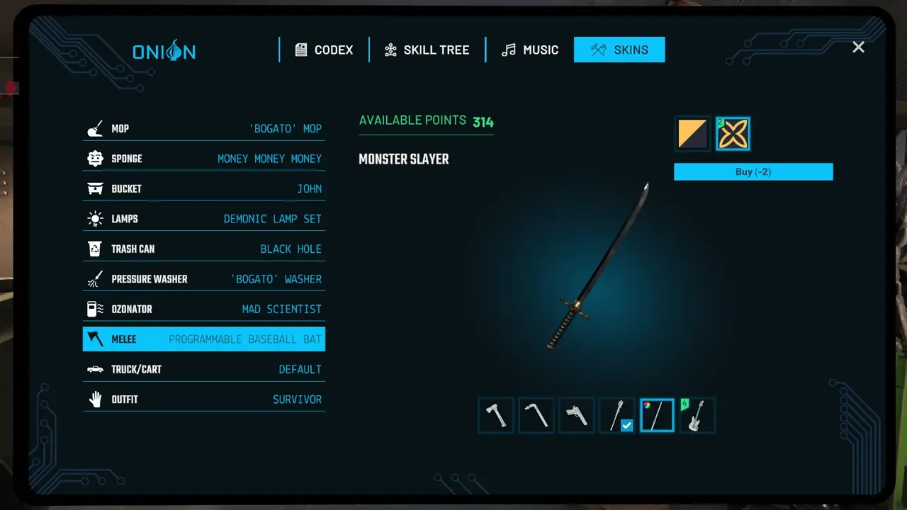 crime scene cleaner act 2 truck and cart skins collection in customization menu