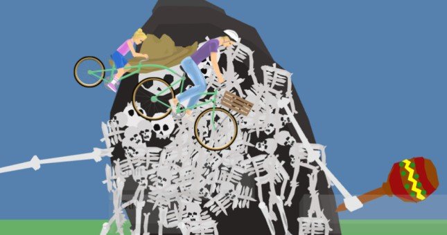 happy wheels repeated head attacks on Gravelord Tito until defeat