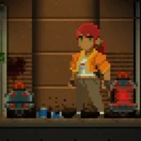 HOPE 01 wheeler explosive mine charging toward the player character