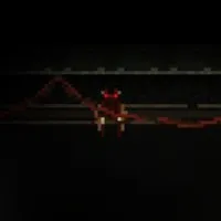 HOPE 01 neutral cave bat hanging undisturbed from sector ceiling