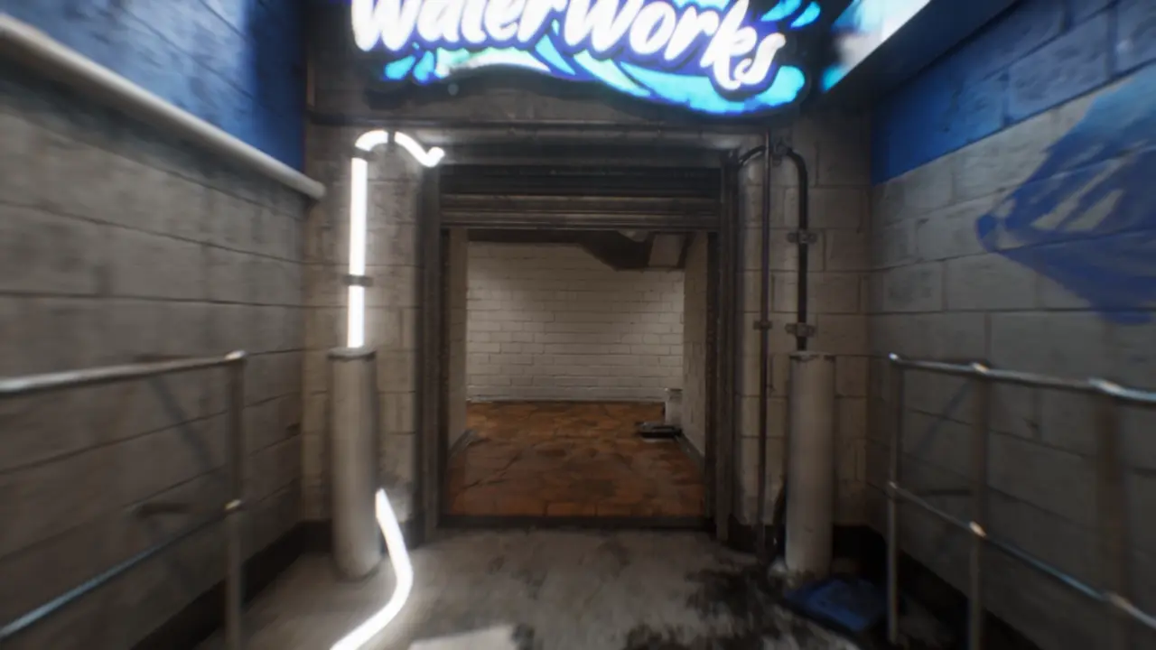 Once past the gate, place your light in the purple sensor bar . This sets up the next major puzzle involving some environmental storytelling and observation.
