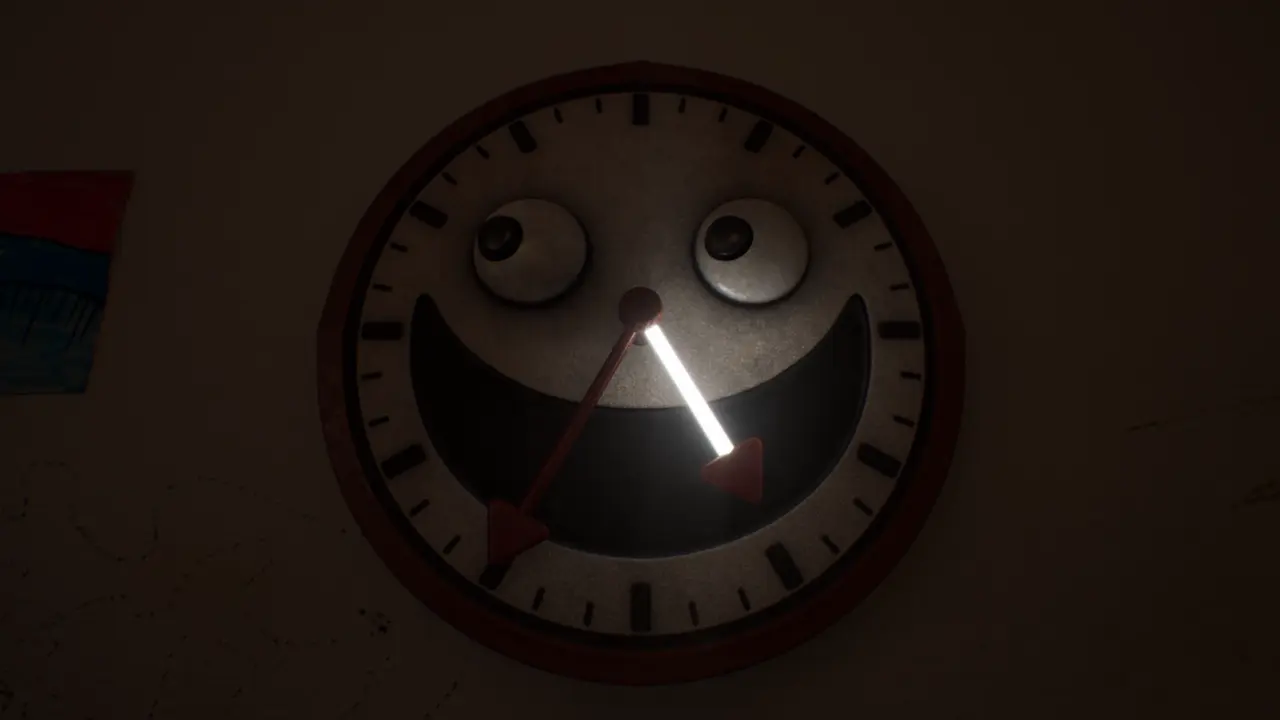 Subliminal WaterWorks level illustrating keypad input and sensor light mechanics.