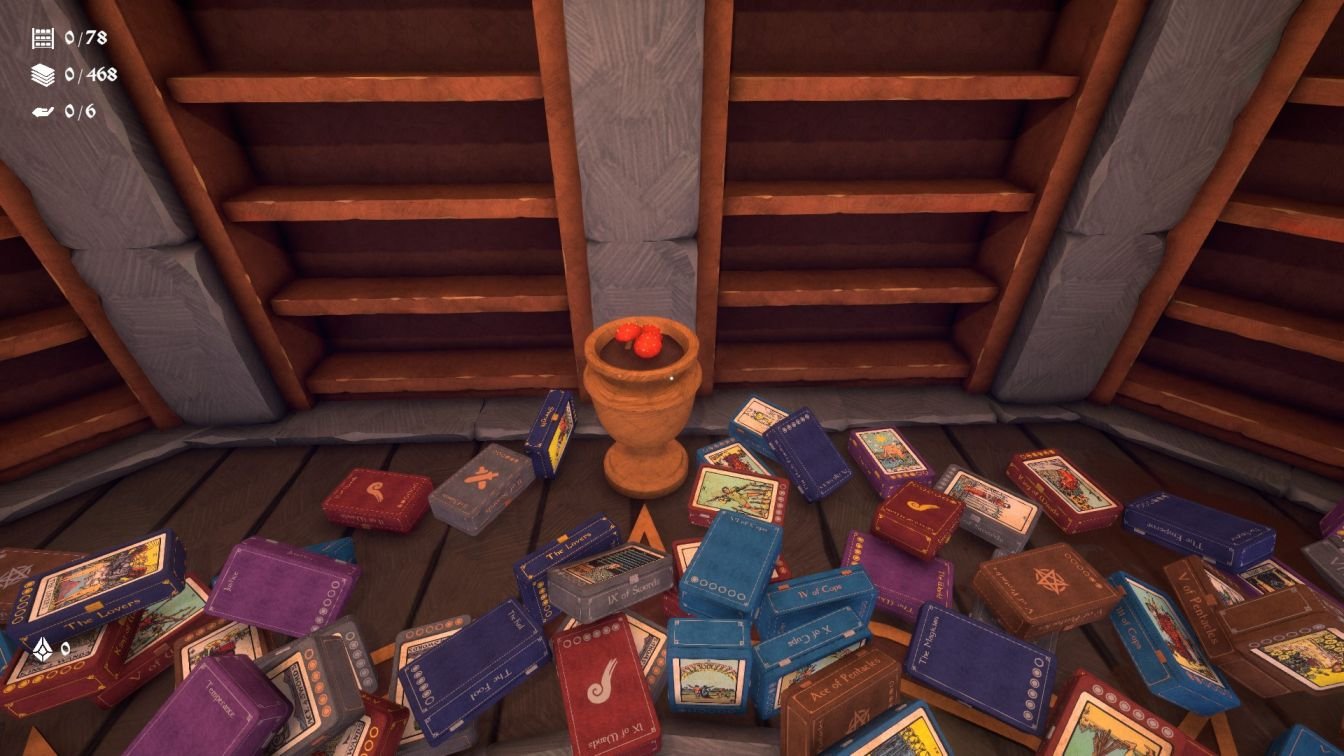 Wand & Order Major Arcana Room mushroom after watering to gain Movement Speed 1 ability