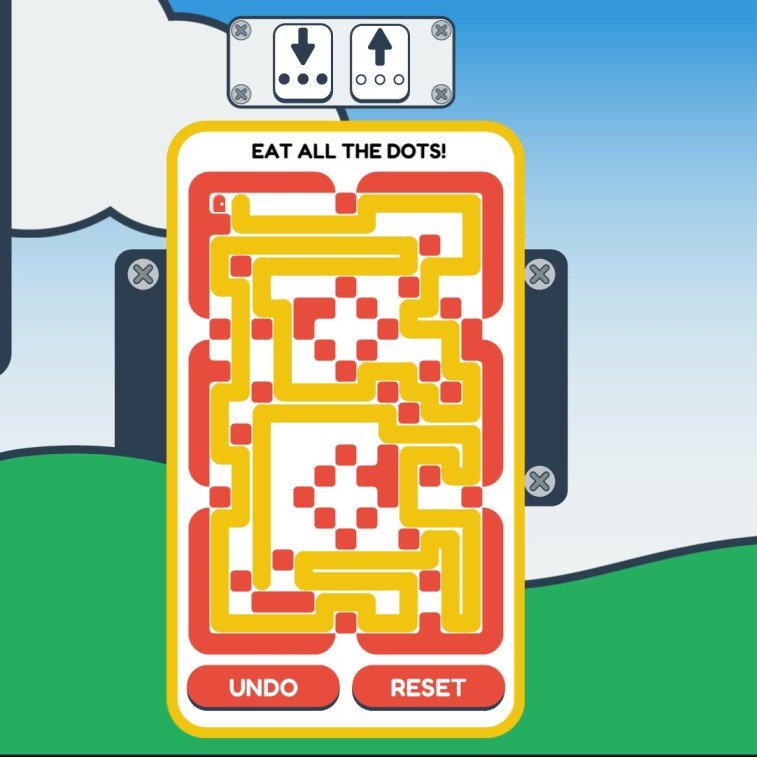 20 More Somehow Even Smaller Mazes maze path connecting all dots