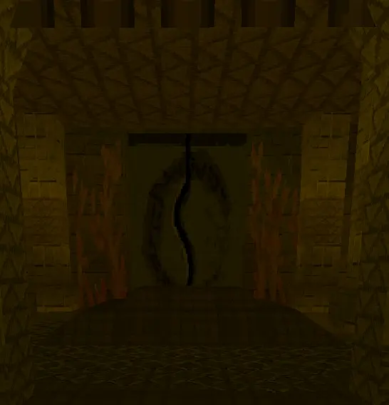 ATLYSS important unlocked door inside Crescent Keep leading to later game areas