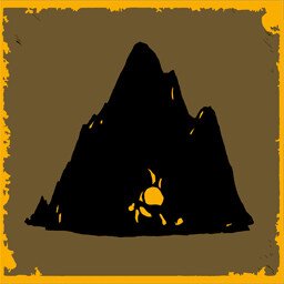 Chop Chop Inc. achievement King of the Hill unlocked after reaching mountaintop.