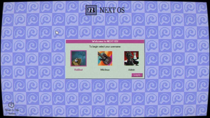 The first real gate into Desktop Explorer’s world is the OpenMe program on your desktop. Attempting to open it ushers you into the core gameplay but prompts a password immediately.