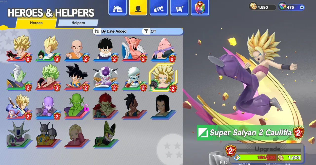 dragon ball gekishin squadra hero memories acquisition methods in menu interface