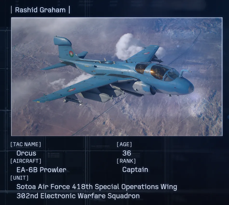 enemy ace pilot tessera unique spawn location ace combat 8 mission 8 battlefield control