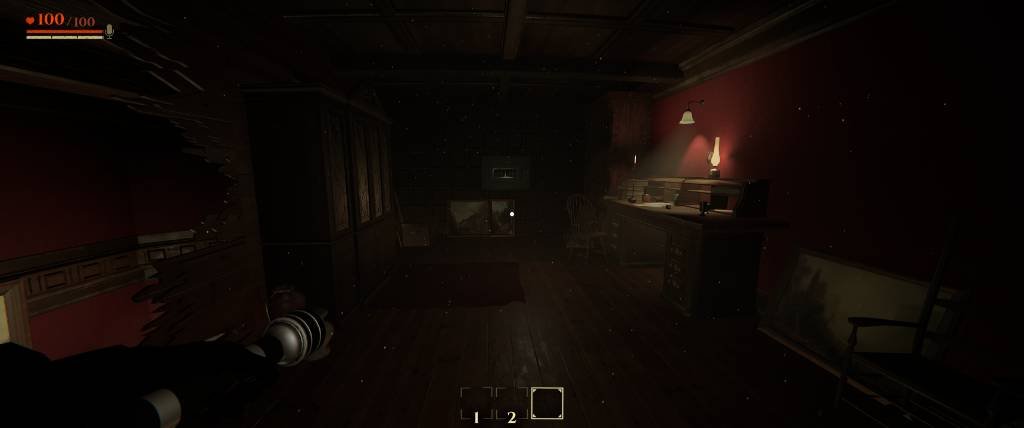 Invokyr secret room hidden compartment above the starting area with safe and note