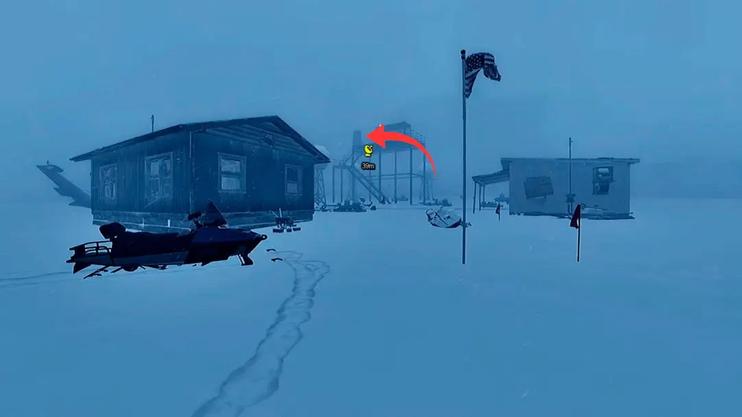 Nuclear Nightmare satellite lever locations around Basecamp area for mission activation.