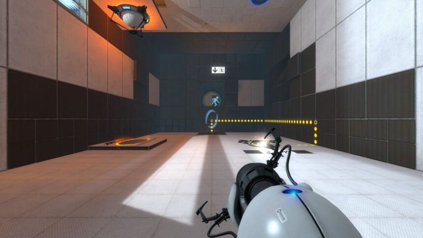 Portal Alive & Kicking High-Energy Professional achievement unlock in first pellet chamber