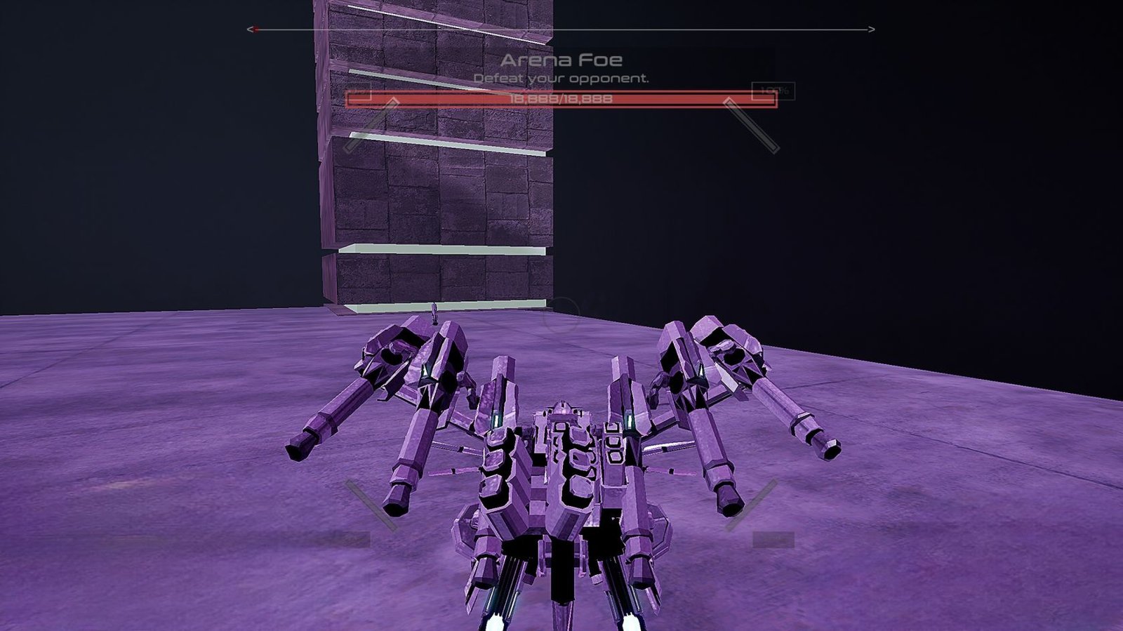 RIG Riot Corporate Crossroads arena hidden weapon at back corner on ground