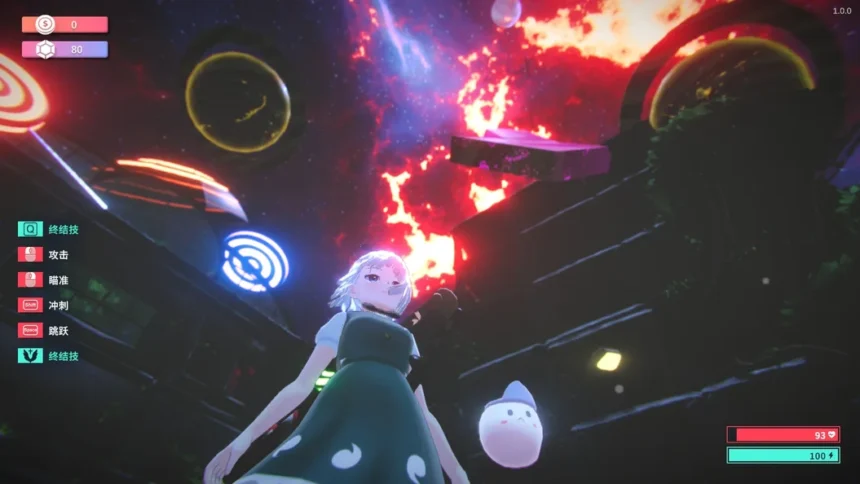 touhou dystopian game characters selection screen showing playable fighters