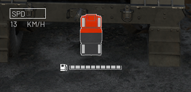 The vehicle health bar gives a basic overview but doesn't specify which parts took damage. The engine status is more indicative of mobility, so focus your efforts there for effective disabling.