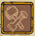 Winter Burrow crafting interface showing planks and essential woodwork tools required for early progress