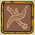 Winter Burrow player crafting early twig and fiber furniture pieces for beginner home setup
